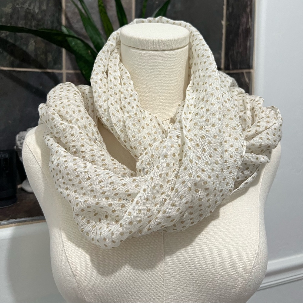 Anthropologie Micky London Linen Scarf